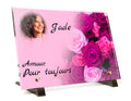 Plaque funeraire Rose 3