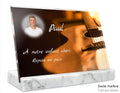 Plaque funeraire Guitare