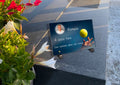 Plaque Funéraire Plexiglas Tennis